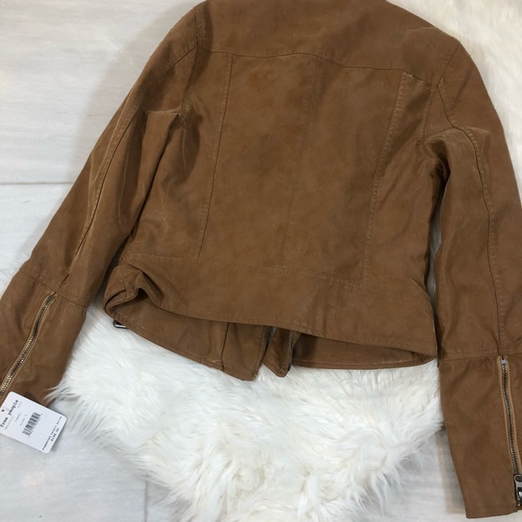 FREE PEOPLE Fenix Faux Leather Jacket - Picture 13 of 15